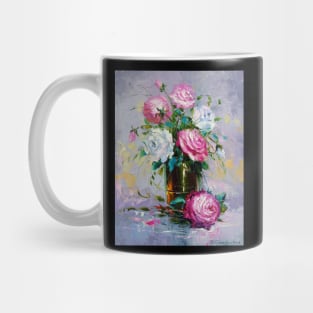 A bouquet of morning roses Mug